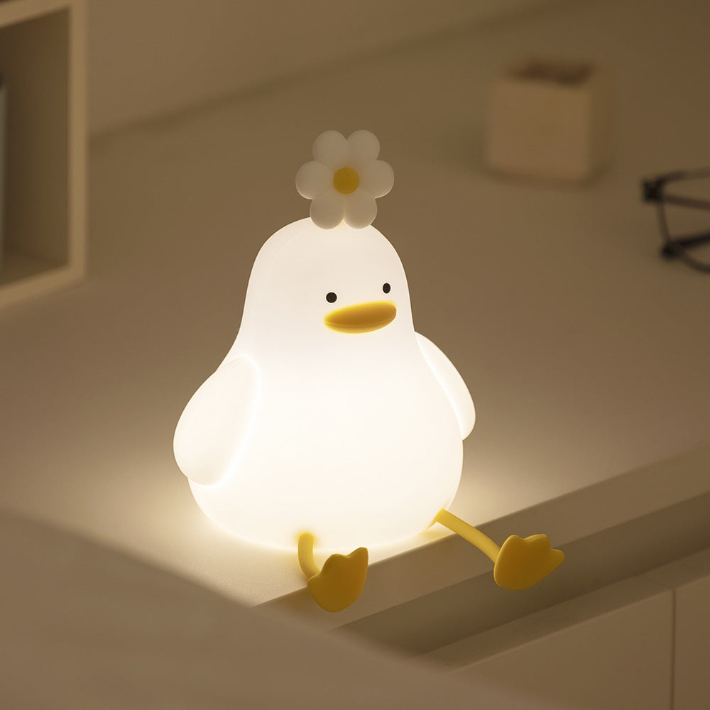 Modern Quack Silicone Baby Night Light — Gentle Bedtime Quality