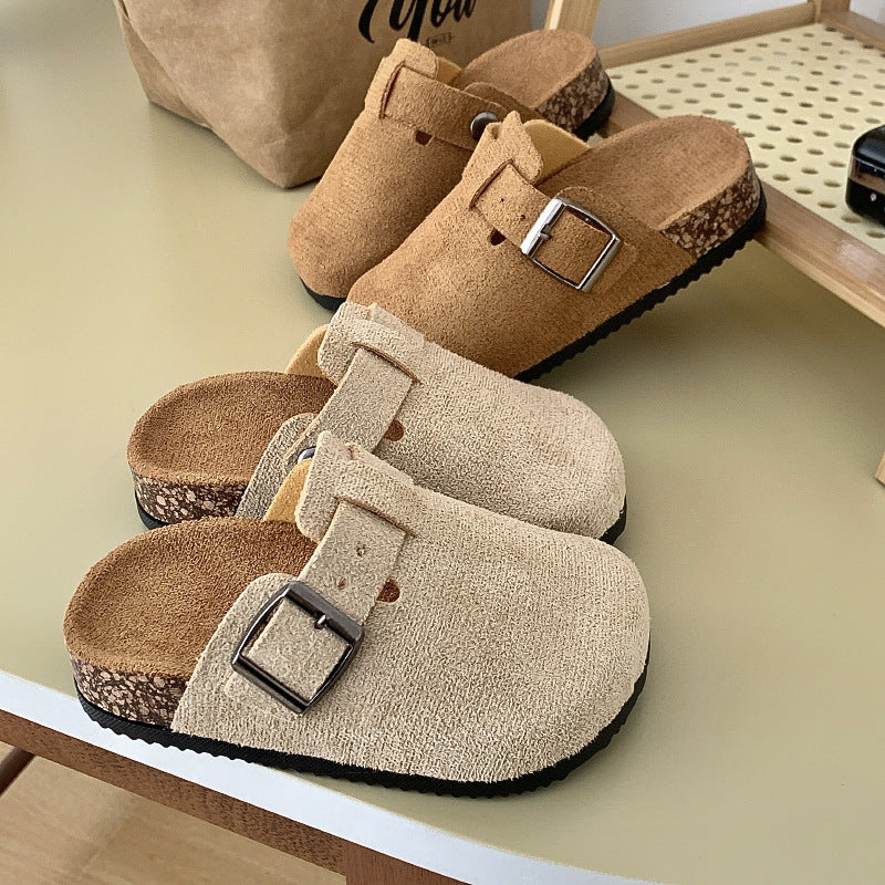 CorkEase Kids Slippers — Anti-Slip Quality for Modern Steps