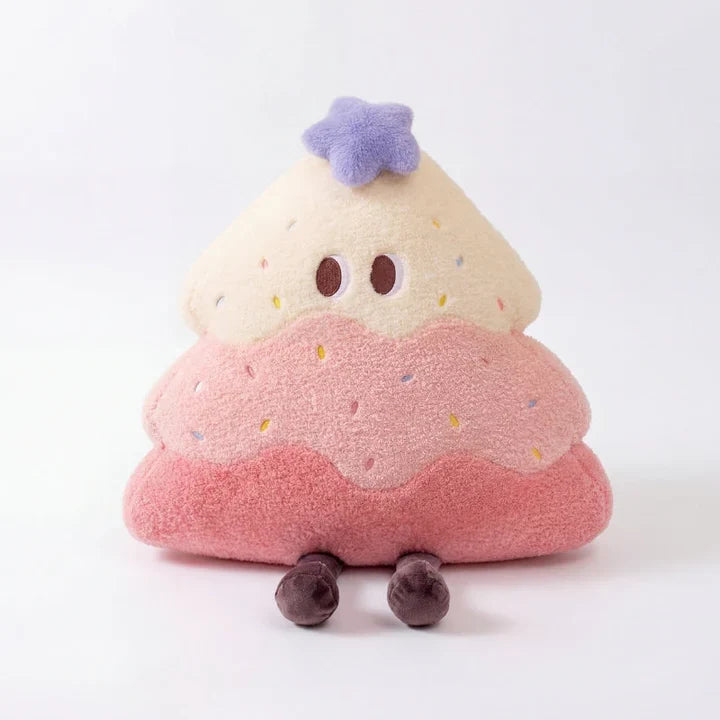SweetSprout Cake Plush Cushion Toy — Modern, Calm Quality