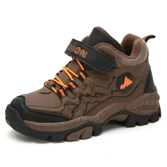 Trail Explorer Kids Waterproof Hiking Boots — Dry, Comfy Steps