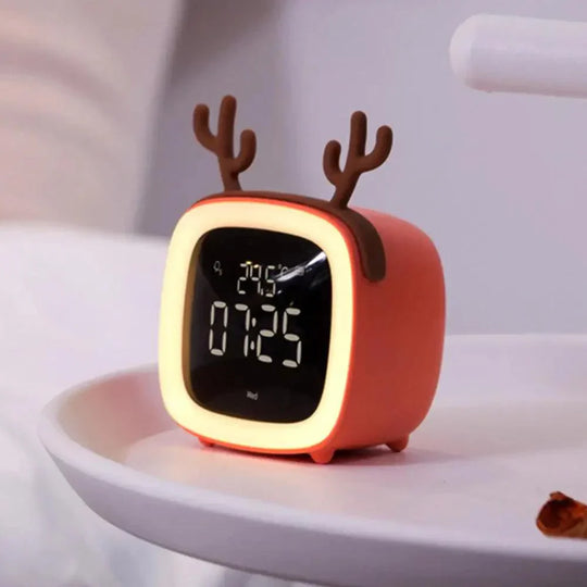 BunnyLight – Cartoon LED Alarm Clock Lamp