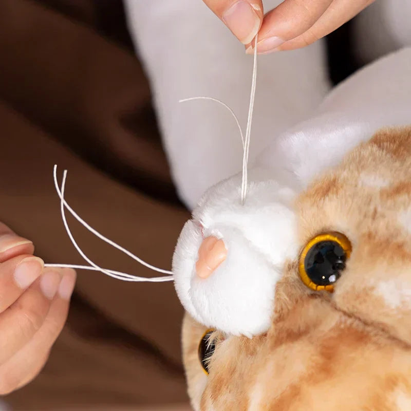 CatCuddle Weighted Cat Plush Toy — Calming Modern Comfort