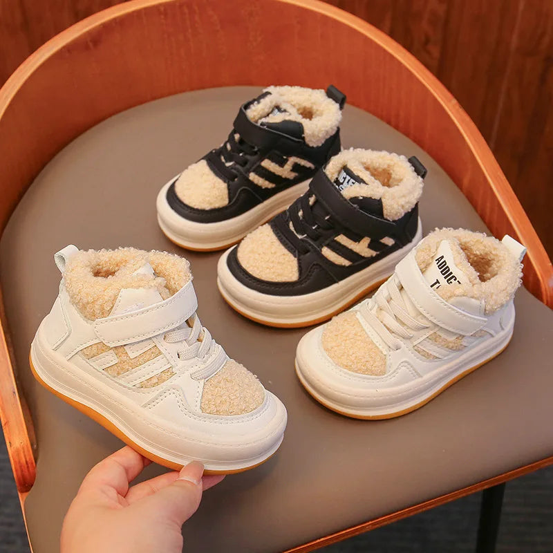 WarmStep Modern Grip Kids Sneakers – Toddler Winter Shoes for Modern Safety
