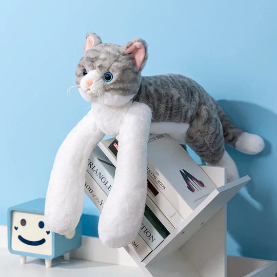 CatCuddle Weighted Cat Plush Toy — Calming Modern Comfort