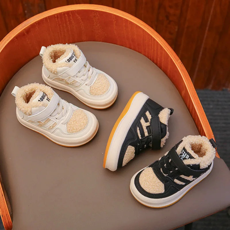 WarmStep Modern Grip Kids Sneakers – Toddler Winter Shoes for Modern Safety