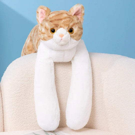 CatCuddle Weighted Cat Plush Toy — Calming Modern Comfort