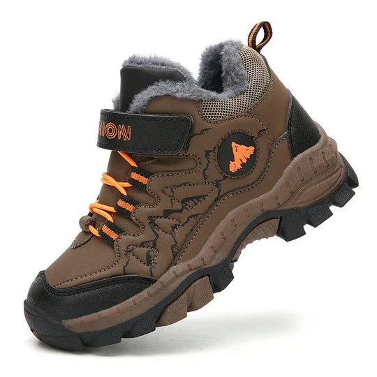 Trail Explorer Kids Waterproof Hiking Boots — Dry, Comfy Steps