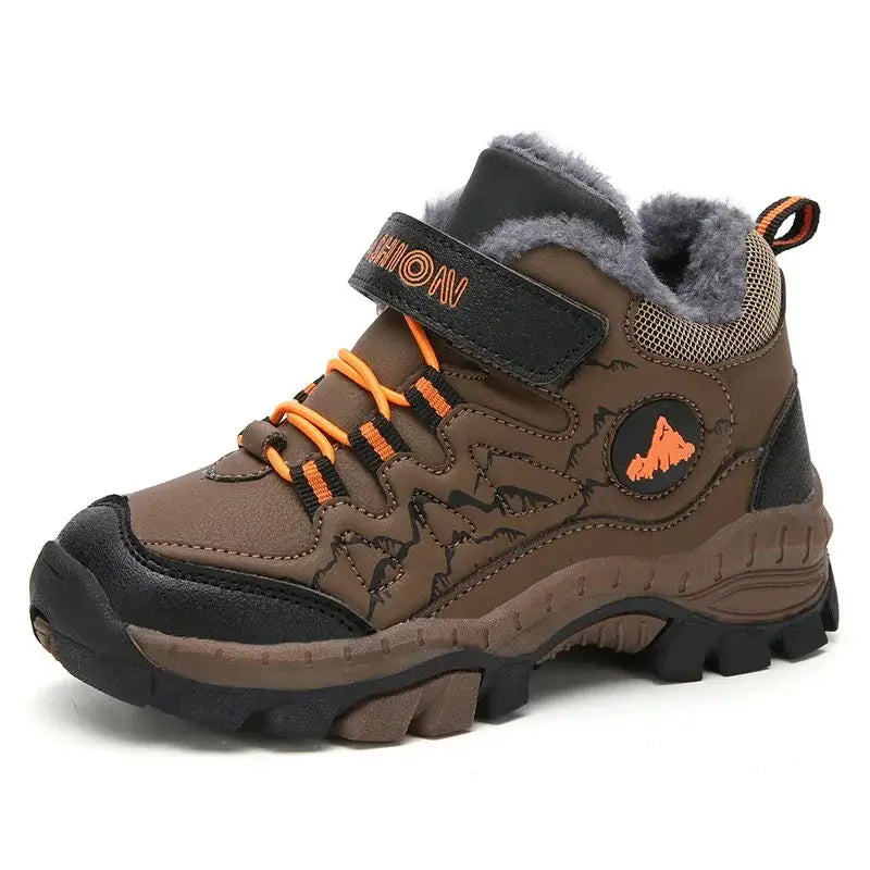 Trail Explorer Kids Waterproof Hiking Boots — Dry, Comfy Steps