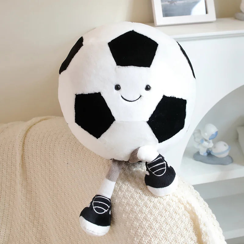 KickBuddy Plush Football Toy - Clean Kids Cuddle Quality