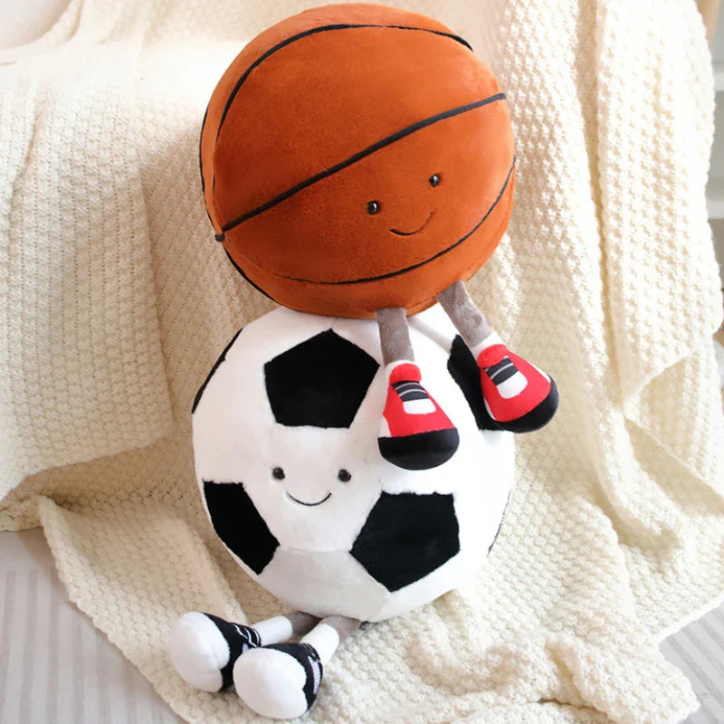 KickBuddy Plush Football Toy - Clean Kids Cuddle Quality