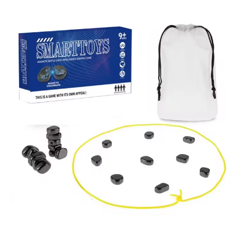 MindMates Foldable Magnetic Chess Set Kids Travel — Calm Focus
