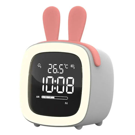 BunnyLight – Cartoon LED Alarm Clock Lamp