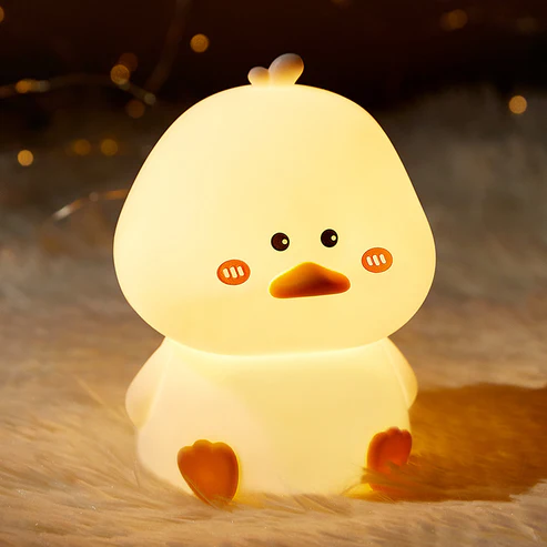 Modern Quack Silicone Baby Night Light — Gentle Bedtime Quality
