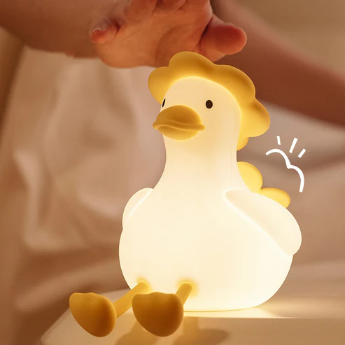 Modern Quack Silicone Baby Night Light — Gentle Bedtime Quality