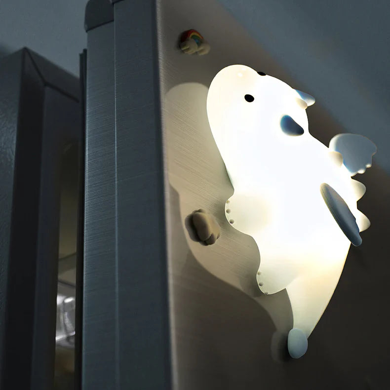 DreamCuddle Baby Dragon Kids Night Light — Calm Modern Bedtime Glow