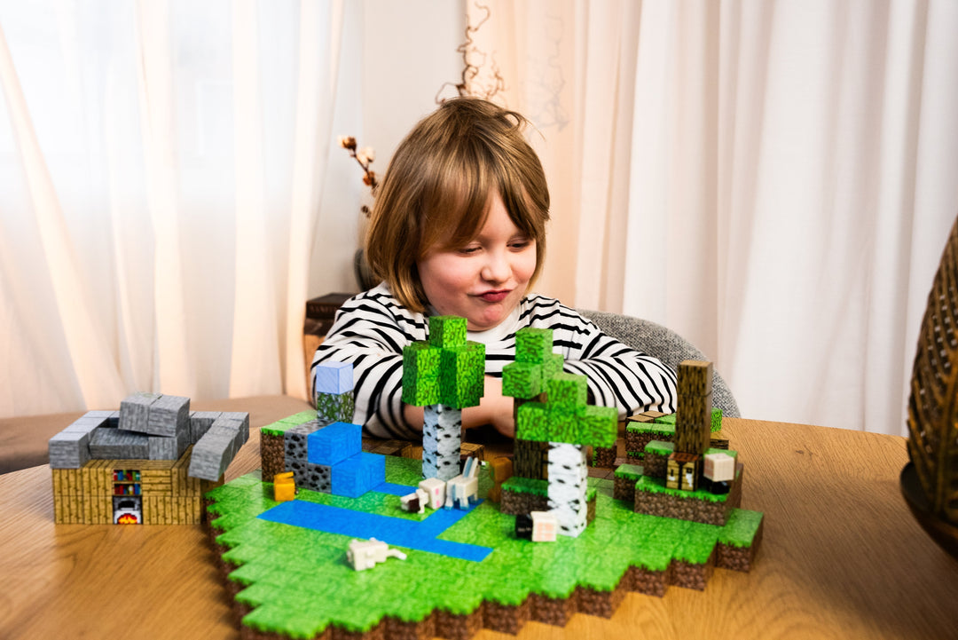 MagnoBuild Magnetic Blocks Kids STEM Toy — Calm Creative Play