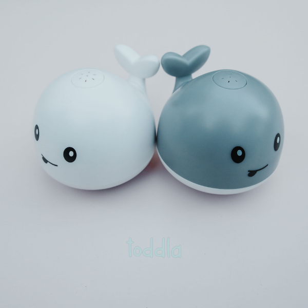 SplashWhale LED Baby Bath Toy — Calming Water Play Fun