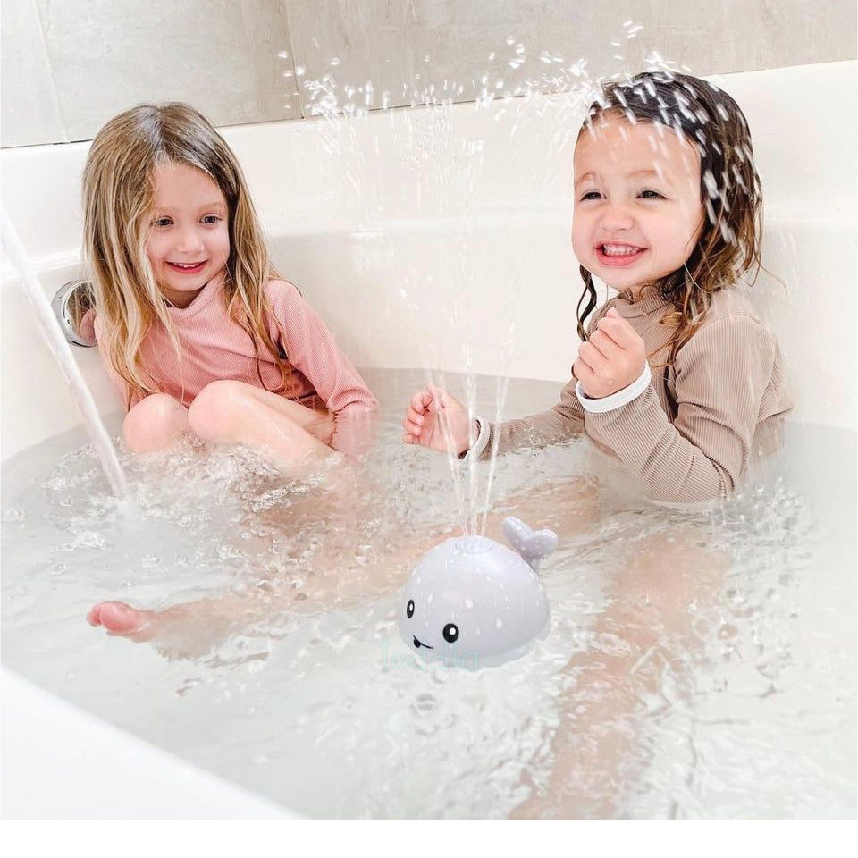 SplashWhale LED Baby Bath Toy — Calming Water Play Fun
