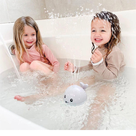 SplashWhale LED Baby Bath Toy — Calming Water Play Fun