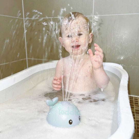 SplashWhale LED Baby Bath Toy — Calming Water Play Fun