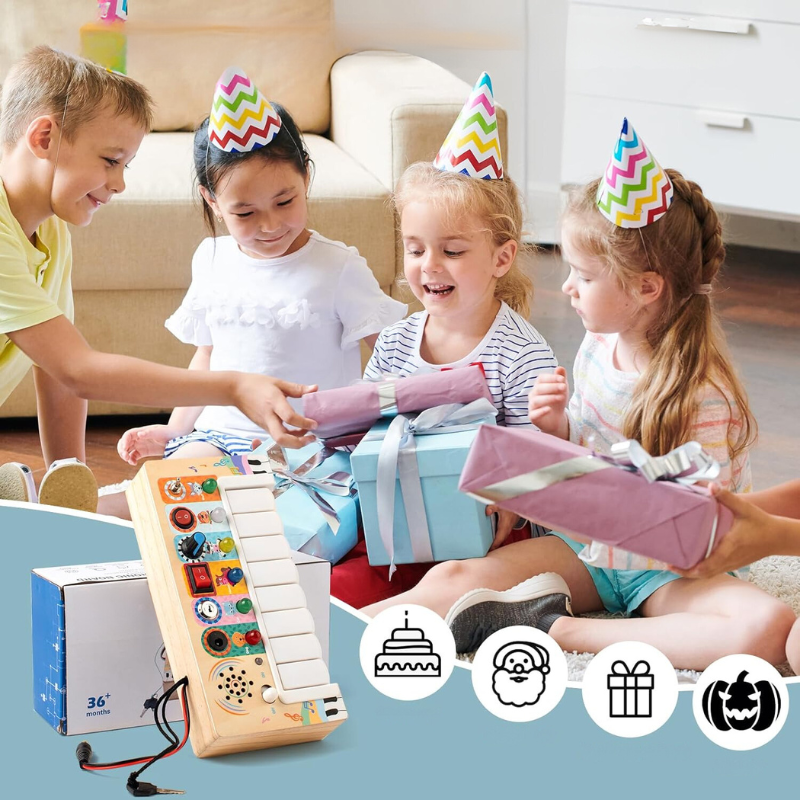 BrightPath Montessori Baby Toy Set — Calm Learning Play