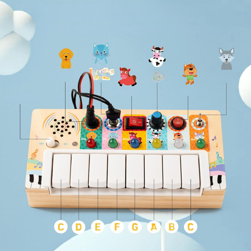 BrightPath Montessori Baby Toy Set — Calm Learning Play