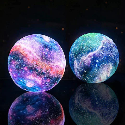 DreamGlow Orbit Night Light Projector — Kids Star Lamp Calm Sleep