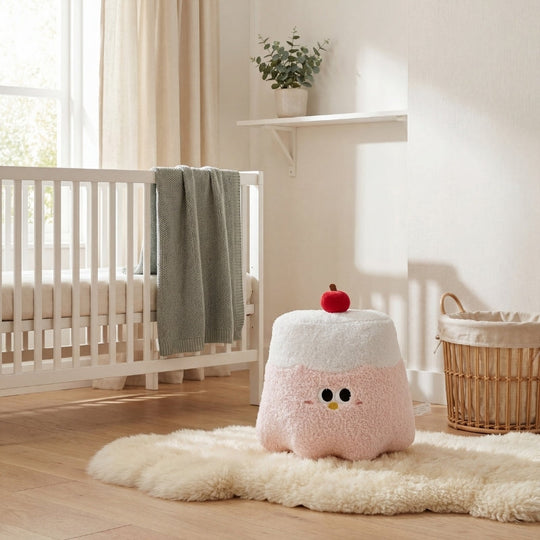 Sweet Cherry Pudding Plush Toy — Clean Quality for Kids