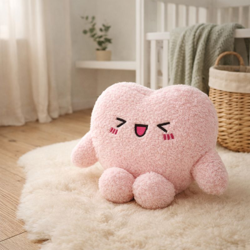 Alena Quality Pink Plush Toy — Clean Calming Cuddle Buddy