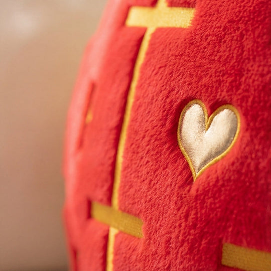 HeartHug Quality Cushion Plush Toy — Clean Calming Kids Pillow