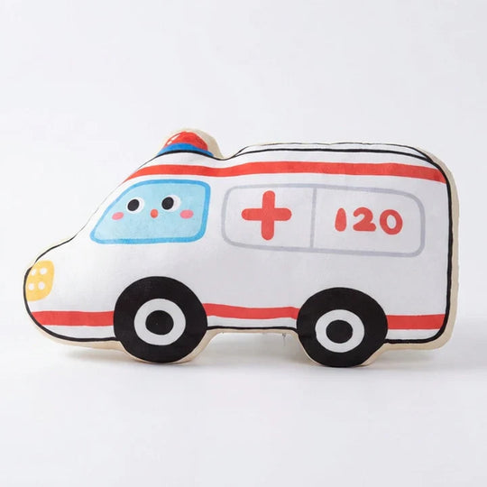 Happy Wheels Plush Car Toy — Clean Quality for Kids