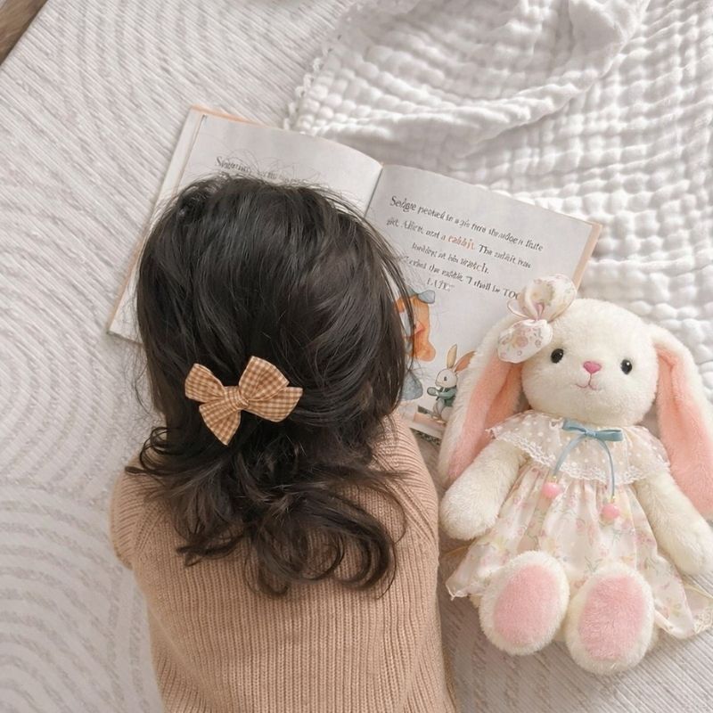LunaNest Cuddle Bunny Plush Toy — Clean Modern Comfort