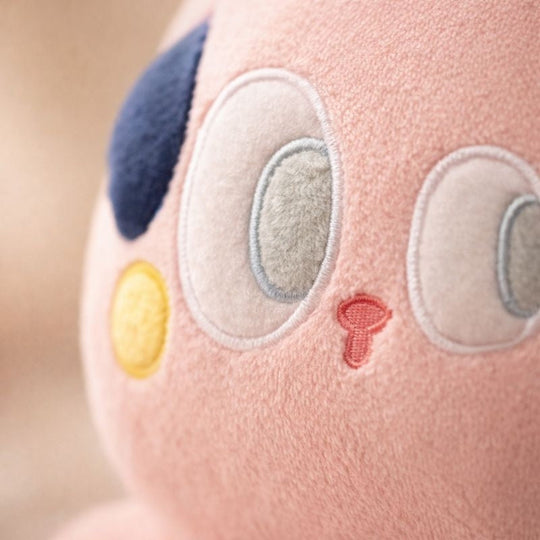 Anyae Cozy Pink Bunny Plush Toy Blanket — Clean Calming Quality