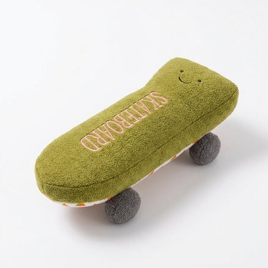 Koda Matcha Skateboard Plush Toy — Soft Comfort Buddy