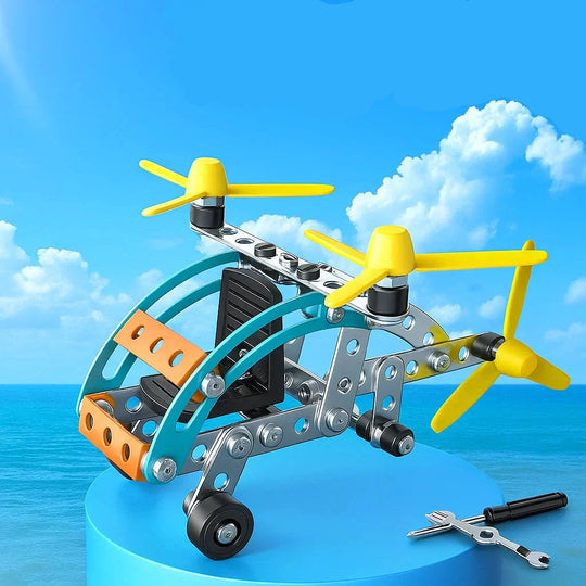 BuildCraft Junior Metal Builder Set – Kids Construction Toy for Creative Learning