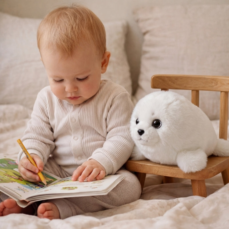 Seaberry Seal Plush Toy — Modern Comfort for Kids