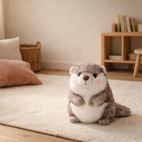 SnuggleHarbor Otter Plush Toy — Clean Modern Quality Buddy