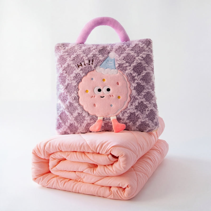 SnuggleNest Plush Pillow Blanket Toy — Clean Modern Quality