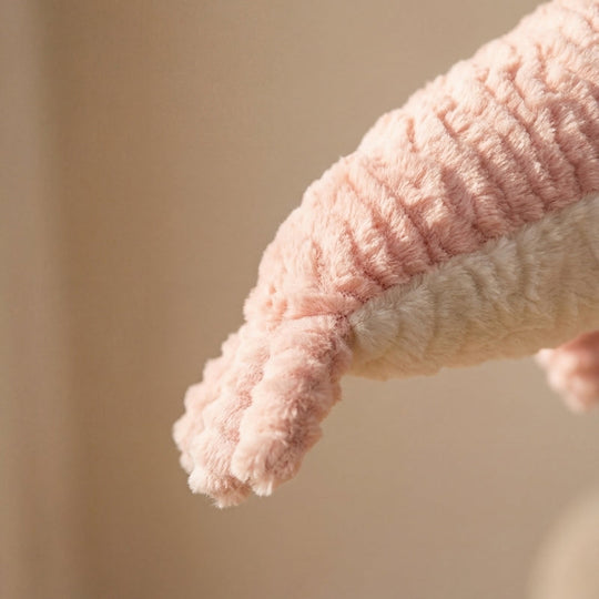 Coral Hug Lobster Plush Toy — Clean Calming Comfort