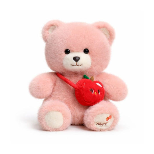 Chiara Apple Bear Plush Toy — Modern Quality Companion
