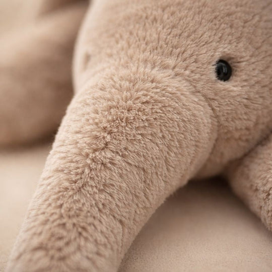 Snuggle Elephant Plush Toy — Soft Comfort for Kids