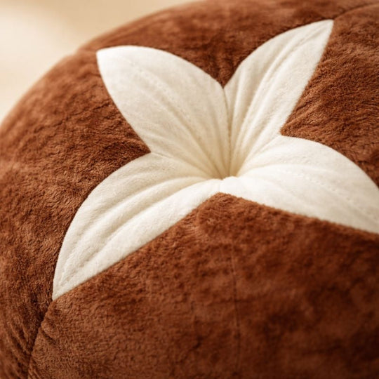 Toadstool Hug Plush Cushion Mushroom Toy — Clean Modern Quality