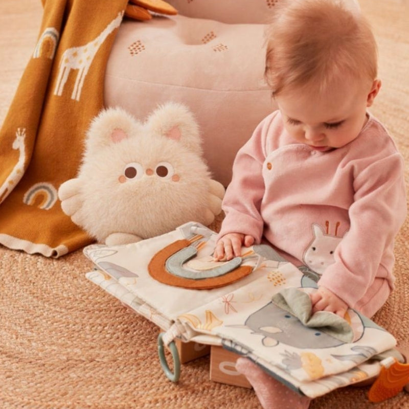 SnugglePaw Modern Kitty Plush Toy — Clean Quality Companion
