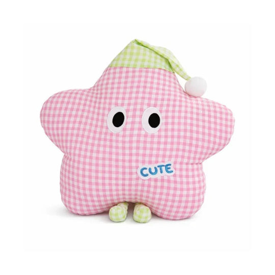Francesca Star Plaid Plush Toy – Kids Plush Toy Modern Quality for Calming Sleep