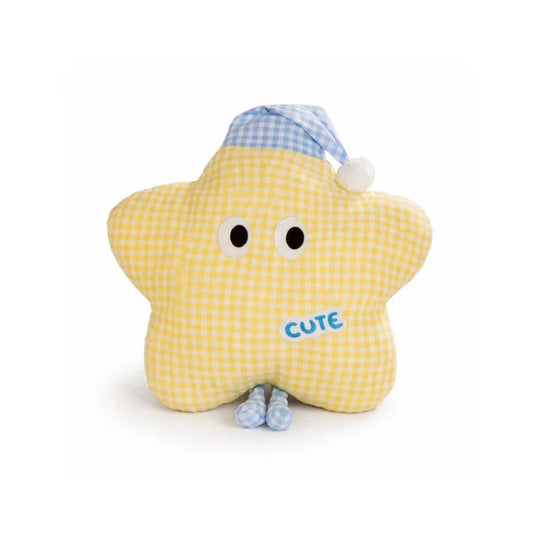 Francesca Star Plaid Plush Toy – Kids Plush Toy Modern Quality for Calming Sleep