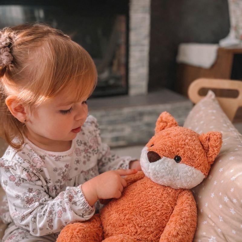 Celia Cozy Fox Plush Toy — Soft Comfort Companion