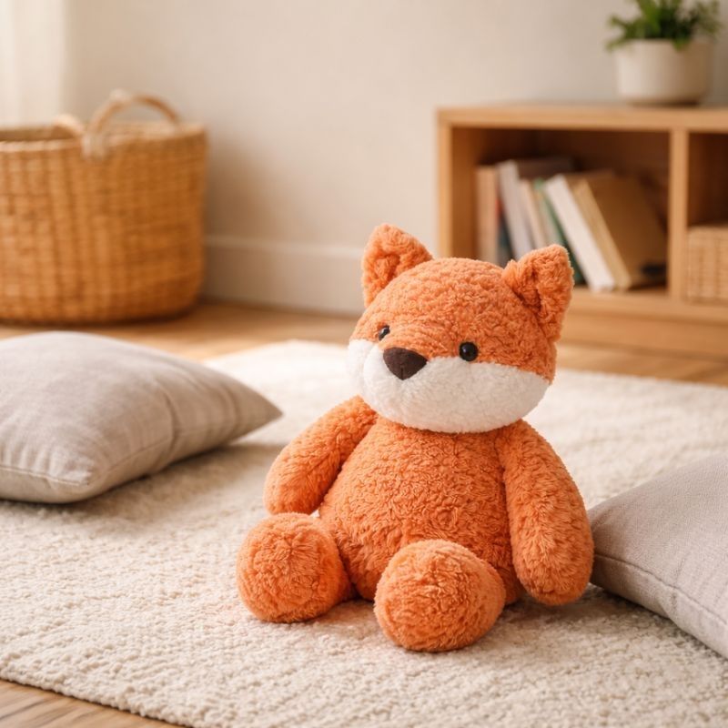 Celia Cozy Fox Plush Toy — Soft Comfort Companion
