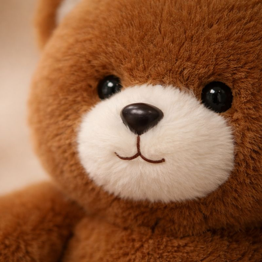 Chiara Apple Bear Plush Toy — Modern Quality Companion