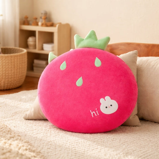 Fruity Snuggle Cushion Plush Toy – Baby Cushion Comfort