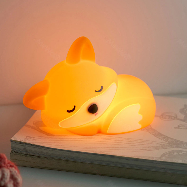 Sleepy Fox Glow Kids Night Light — Clean Calming Quality